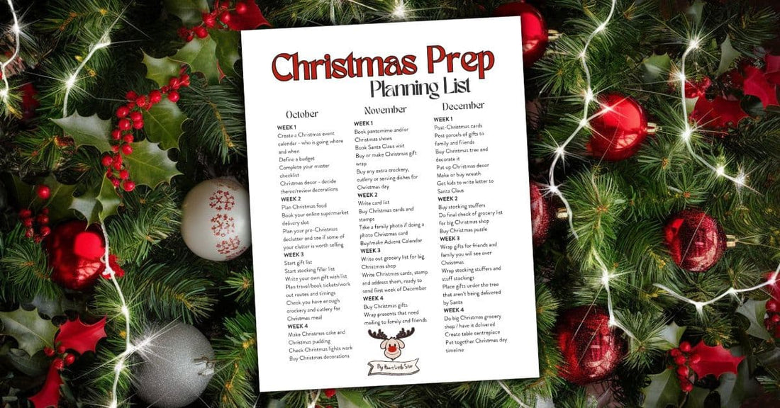 The Ultimate Christmas Prep Planning List: Your Month-by-Month Guide