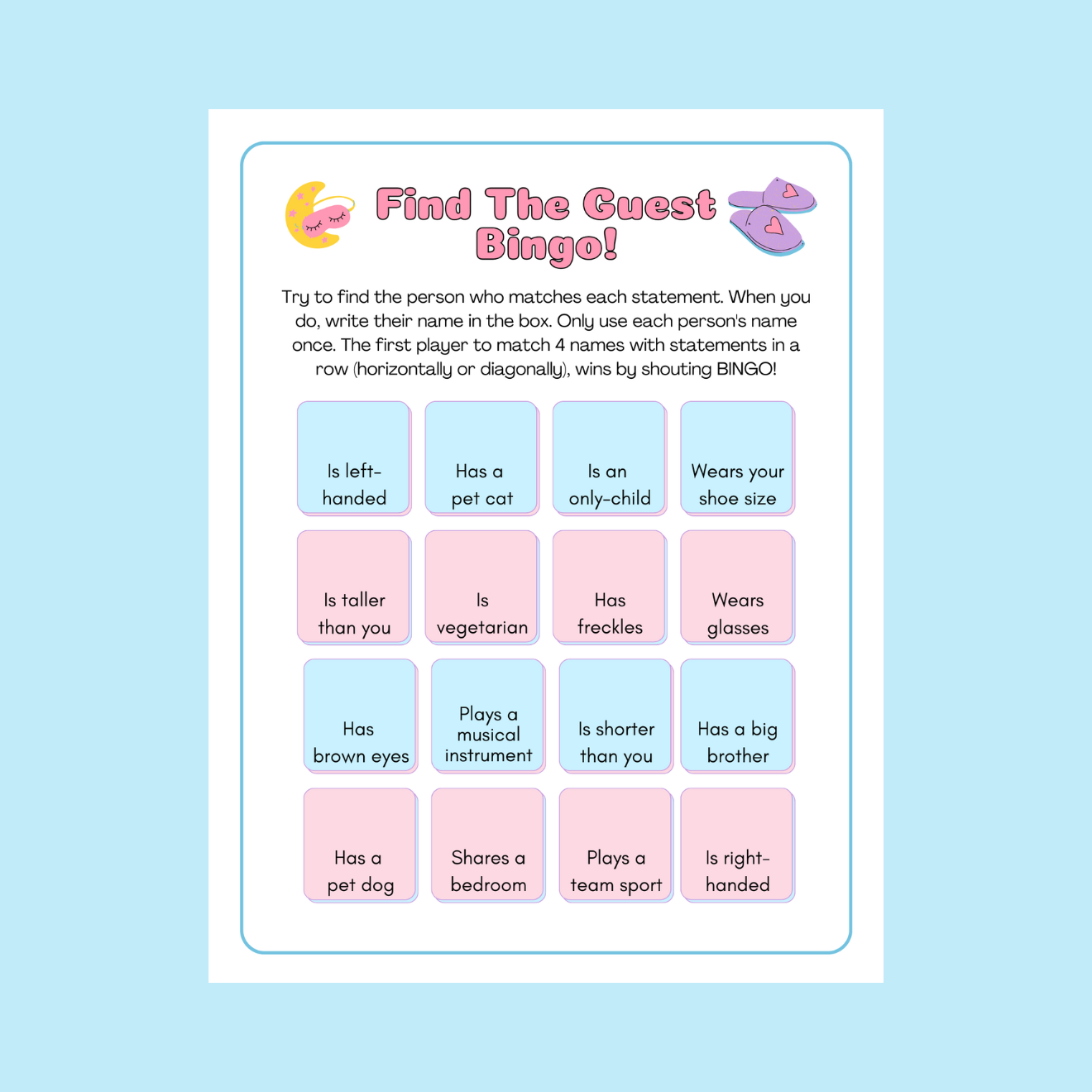 8 x Slumber Party games bundle perfect for tween girls - #shop_name - 8 x Slumber Party games bundle perfect for tween girls - Big Heart Little Star -  -