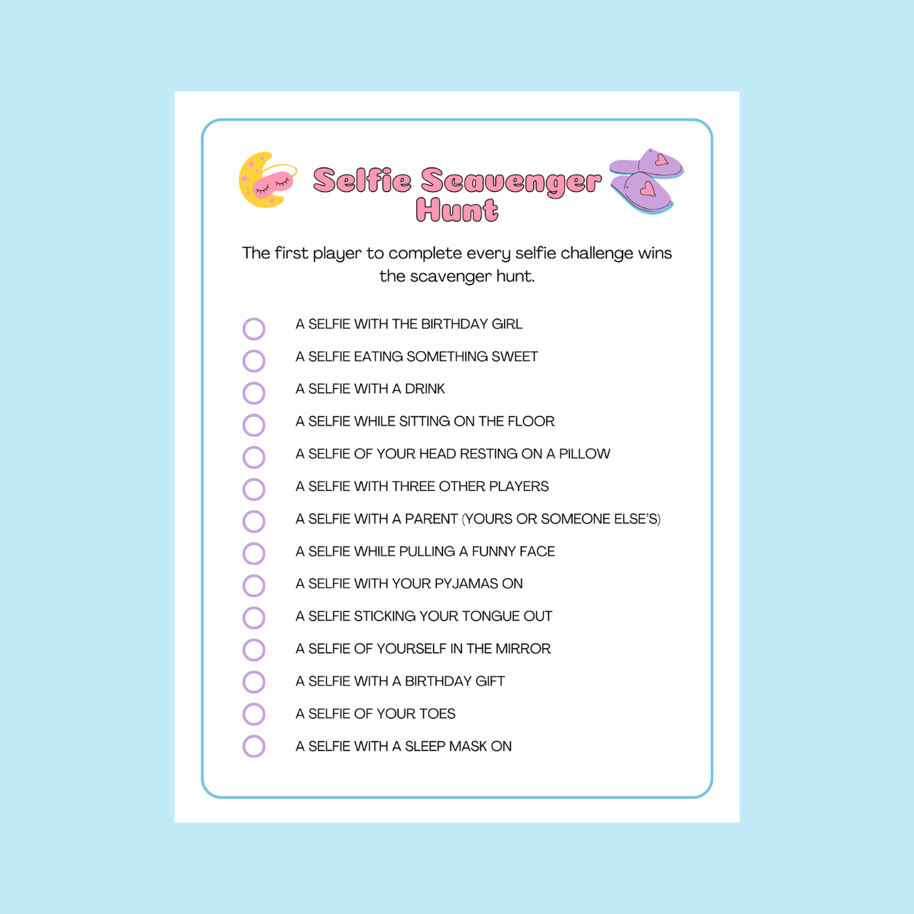 8 x Slumber Party games bundle perfect for tween girls - #shop_name - 8 x Slumber Party games bundle perfect for tween girls - Big Heart Little Star -  -