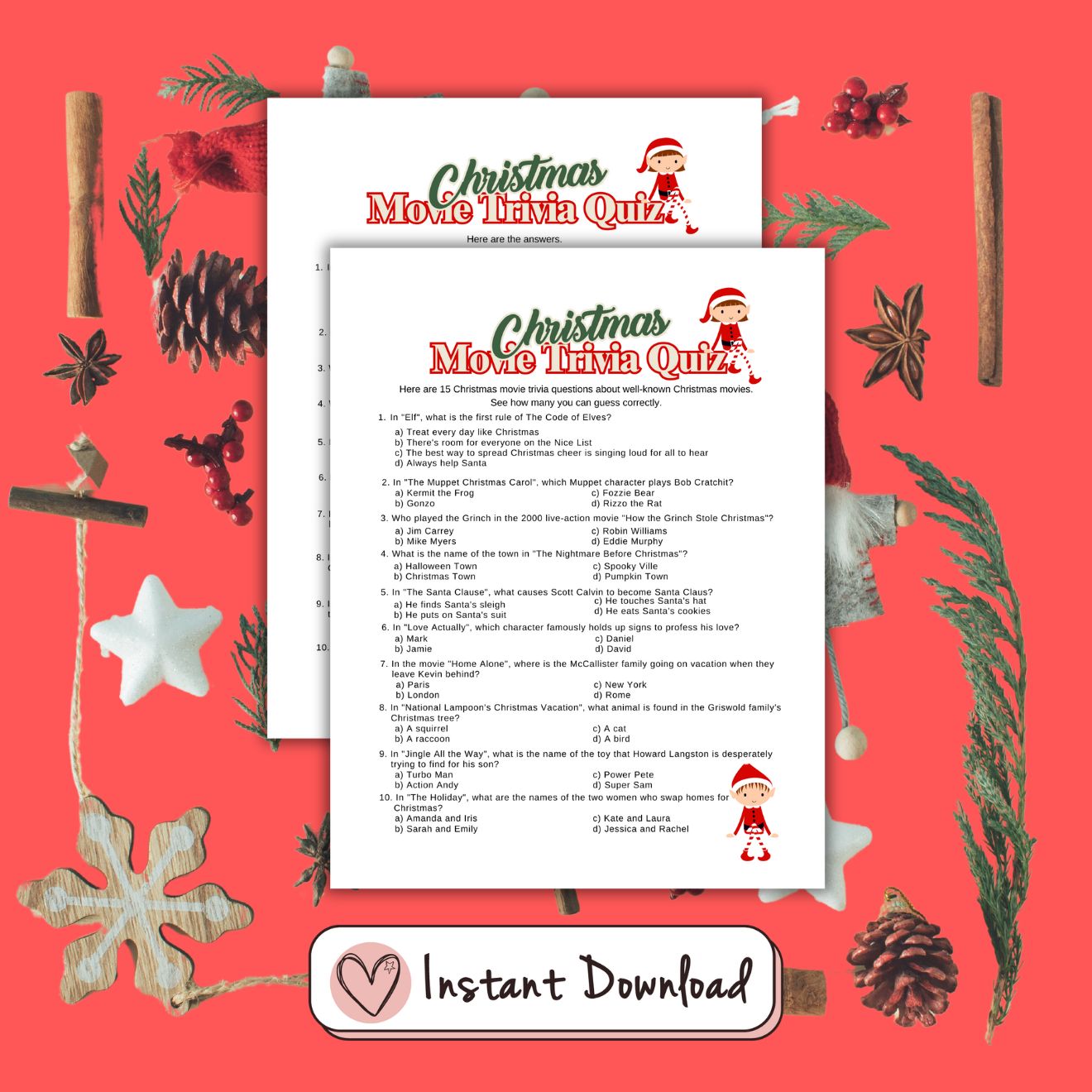 Christmas Movie Trivia Game – Big Heart Little Star christmas-movie-trivia-game-big-heart-little-star