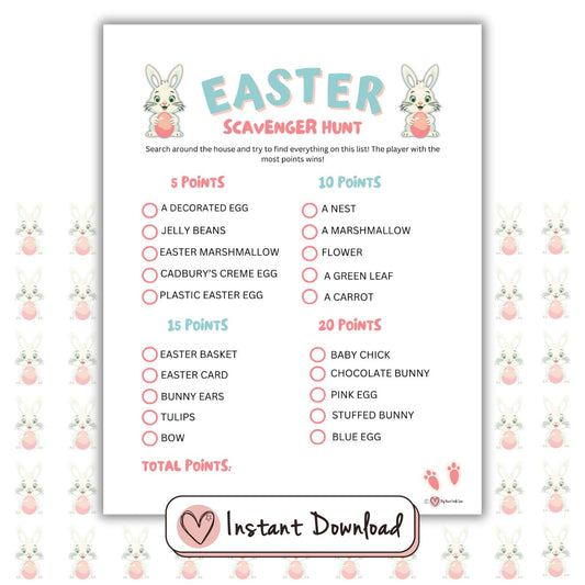 Búsqueda del tesoro de Pascua