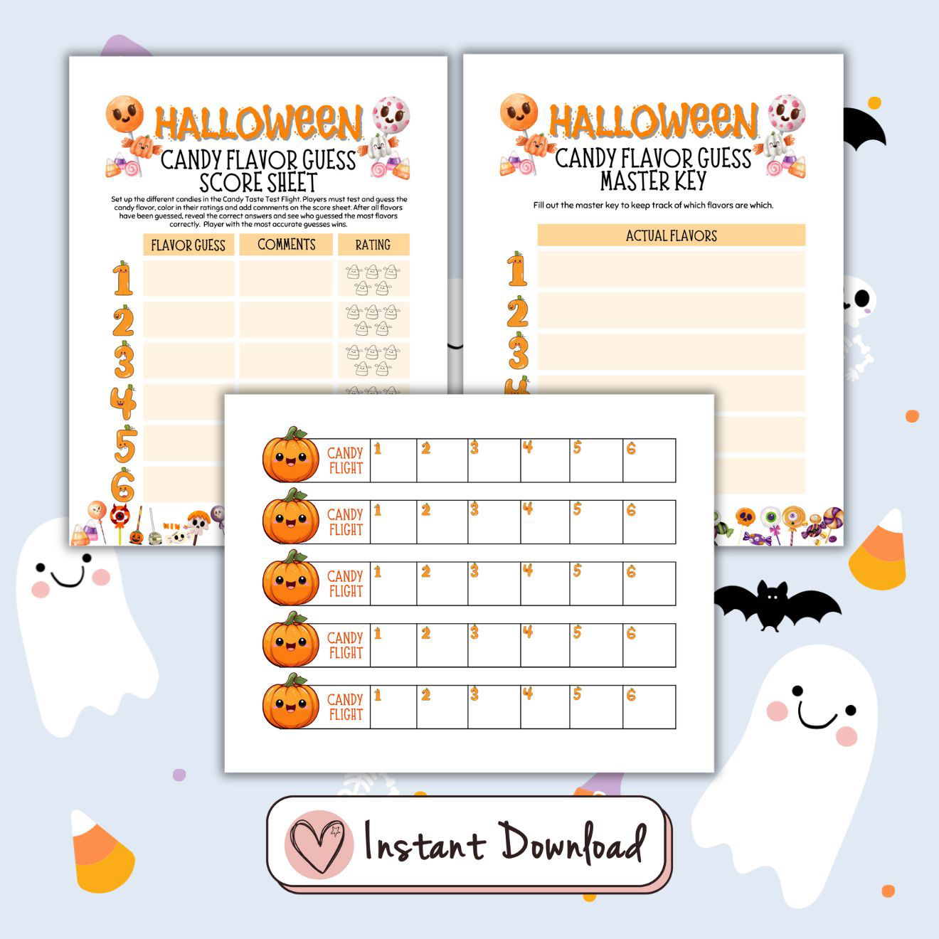 Halloween Games Bundle For Kids - #shop_name - Halloween Games Bundle For Kids - Big Heart Little Star - -