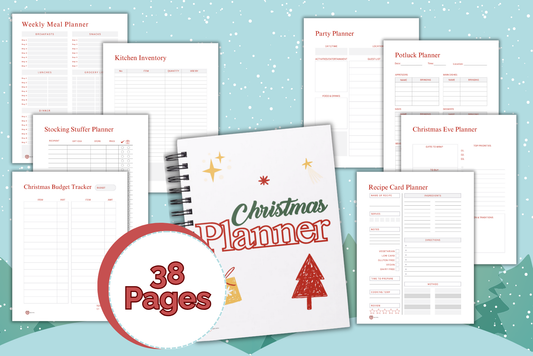 Free Christmas Planner – 38 Printable Pages To Help You Prep For Christmas 2025