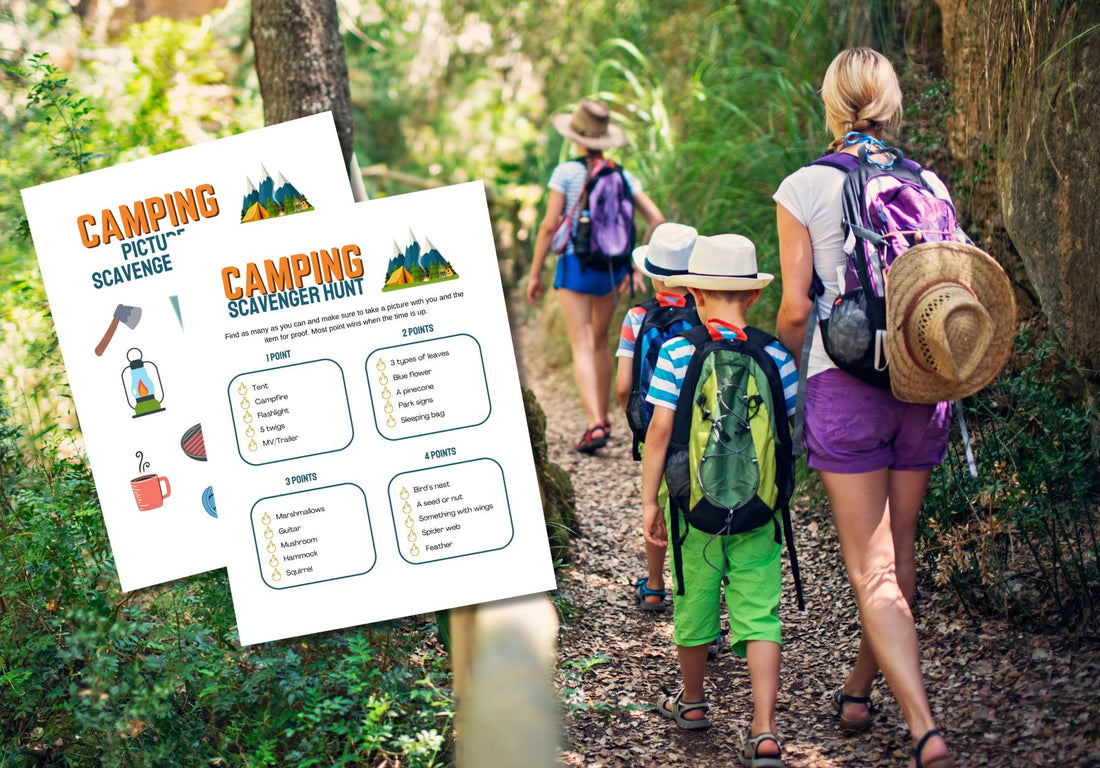 Camping Scavenger Hunt Ideas For All The Family