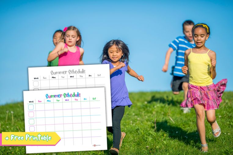 50 Free Outdoor Activities for Kids: No-Cost Summer Fun (+ Printable Schedule)