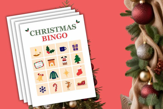 Free Printable Christmas Bingo Game - 25 Cards + Calling Cards