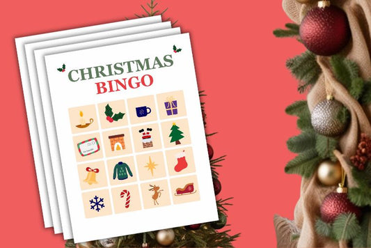 Free Printable Christmas Bingo Game - 25 Cards + Calling Cards