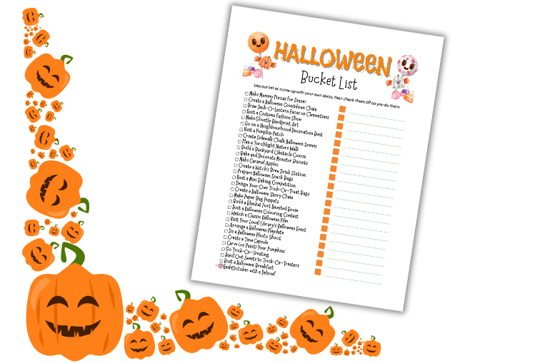 Halloween Bucket List for Kids: 25 Spooky Season Activities for 2025