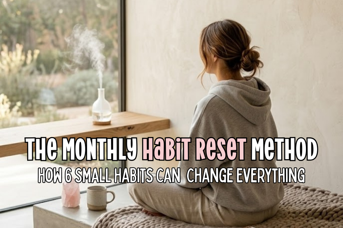 Monthly Six Habits Tracker Printable: The 6 Pillar Method for Balanced Living