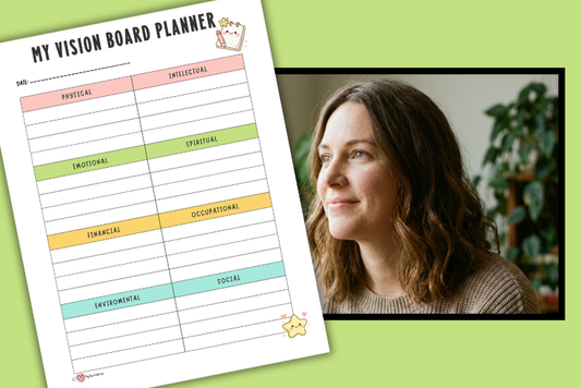 Free Vision Board Planner Printable