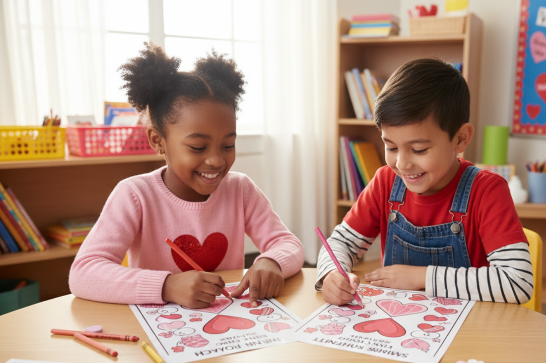 10 Valentine's Day Games for Kids Ages 4-8