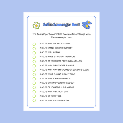 8 x 90s Retro Style Slumber Party games for teens - #shop_name - 8 x 90s Retro Style Slumber Party games for teens - Big Heart Little Star -  - 