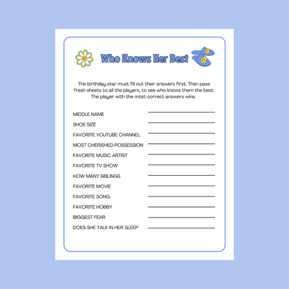 8 x 90s Retro Style Slumber Party games for teens - #shop_name - 8 x 90s Retro Style Slumber Party games for teens - Big Heart Little Star -  - 