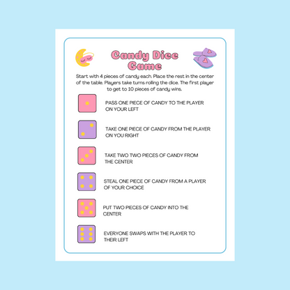 8 x Slumber Party games bundle perfect for tween girls - #shop_name - 8 x Slumber Party games bundle perfect for tween girls - Big Heart Little Star -  - 