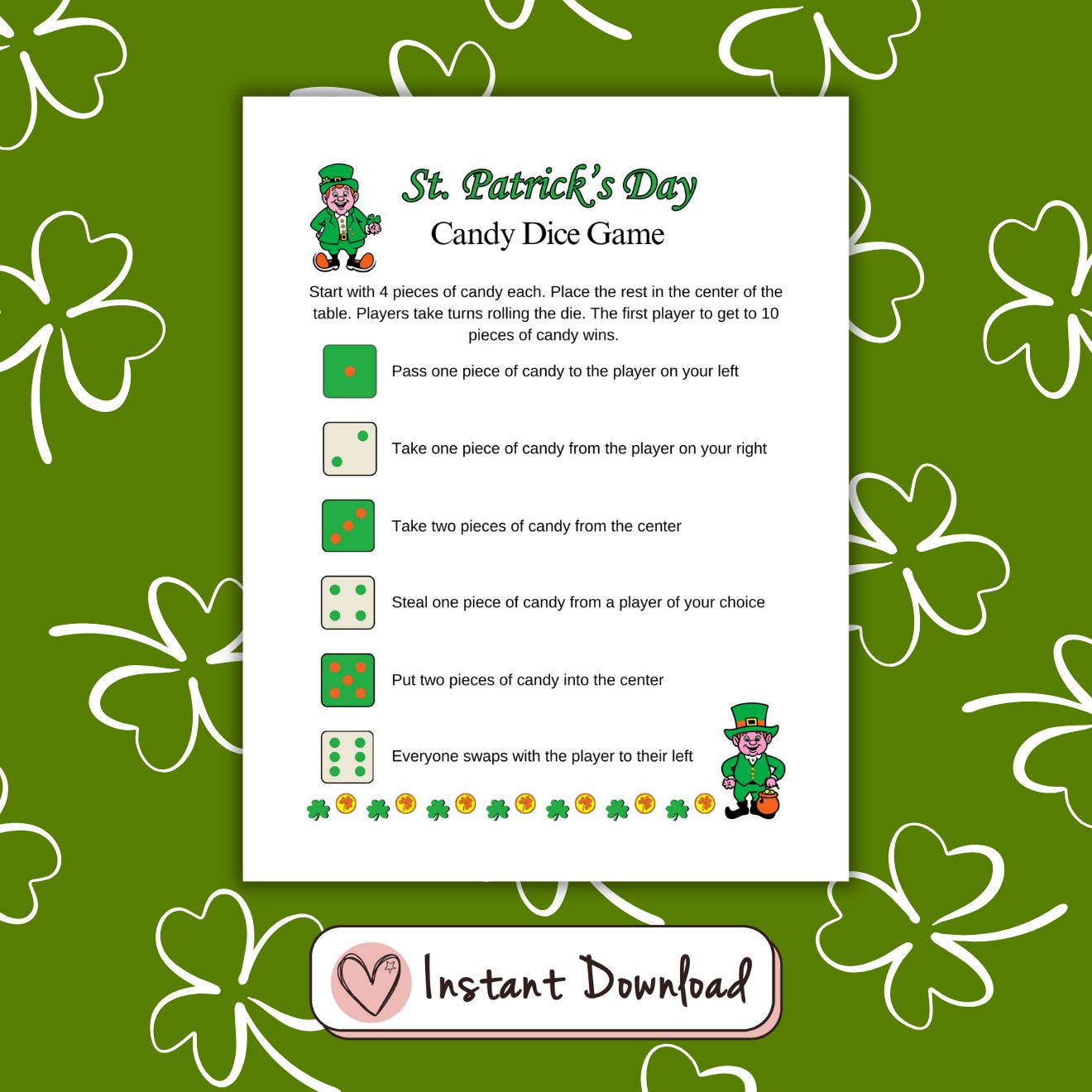 17 x St. Patrick's Day Games & Activities Bundle