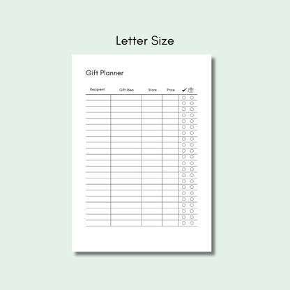 Digital Gift Planner - #shop_name - Digital Gift Planner - Big Heart Little Star -  - 