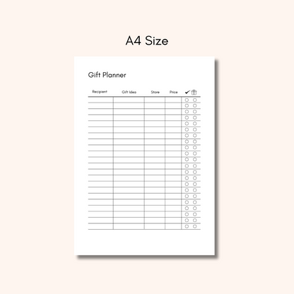 Digital Gift Planner - #shop_name - Digital Gift Planner - Big Heart Little Star -  - 