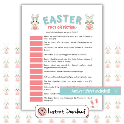 Easter Trivia Games Mini Bundle (4 Fun Easter Themed Trivia Games)