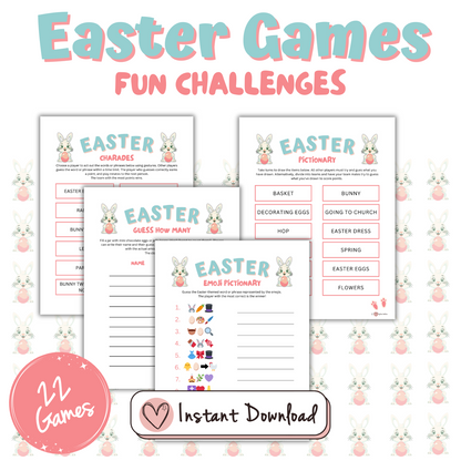 22 x Easter Games & Activities Bundle - For All Ages To Enjoy