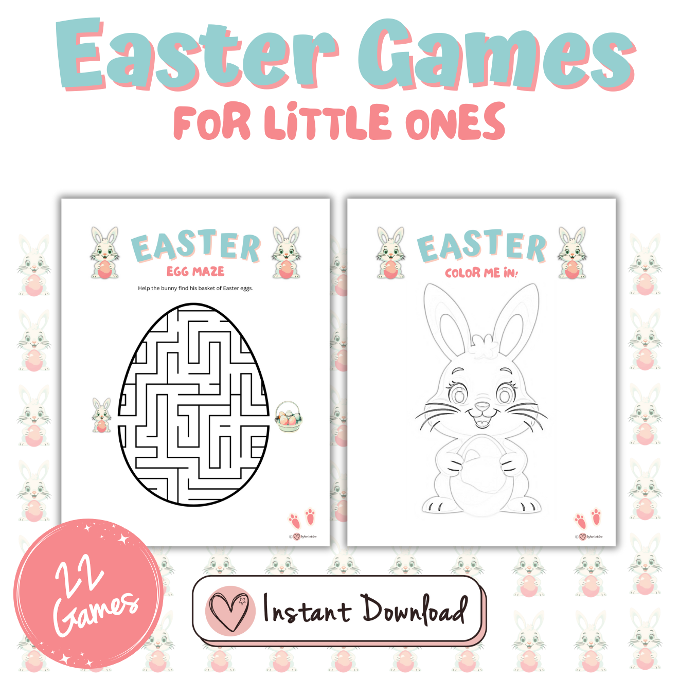 22 x Easter Games & Activities Bundle - For All Ages To Enjoy