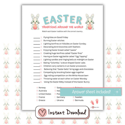 Easter Trivia Games Mini Bundle (4 Fun Easter Themed Trivia Games)