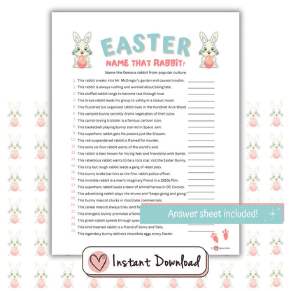 Easter Trivia Games Mini Bundle (4 Fun Easter Themed Trivia Games)