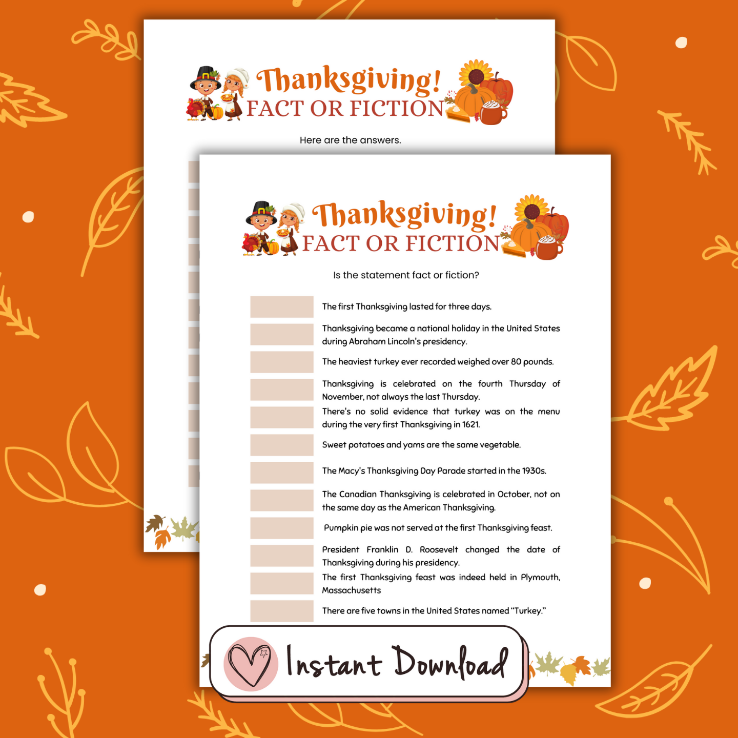 Thanksgiving Games Bundle For All The Family To Enjoy