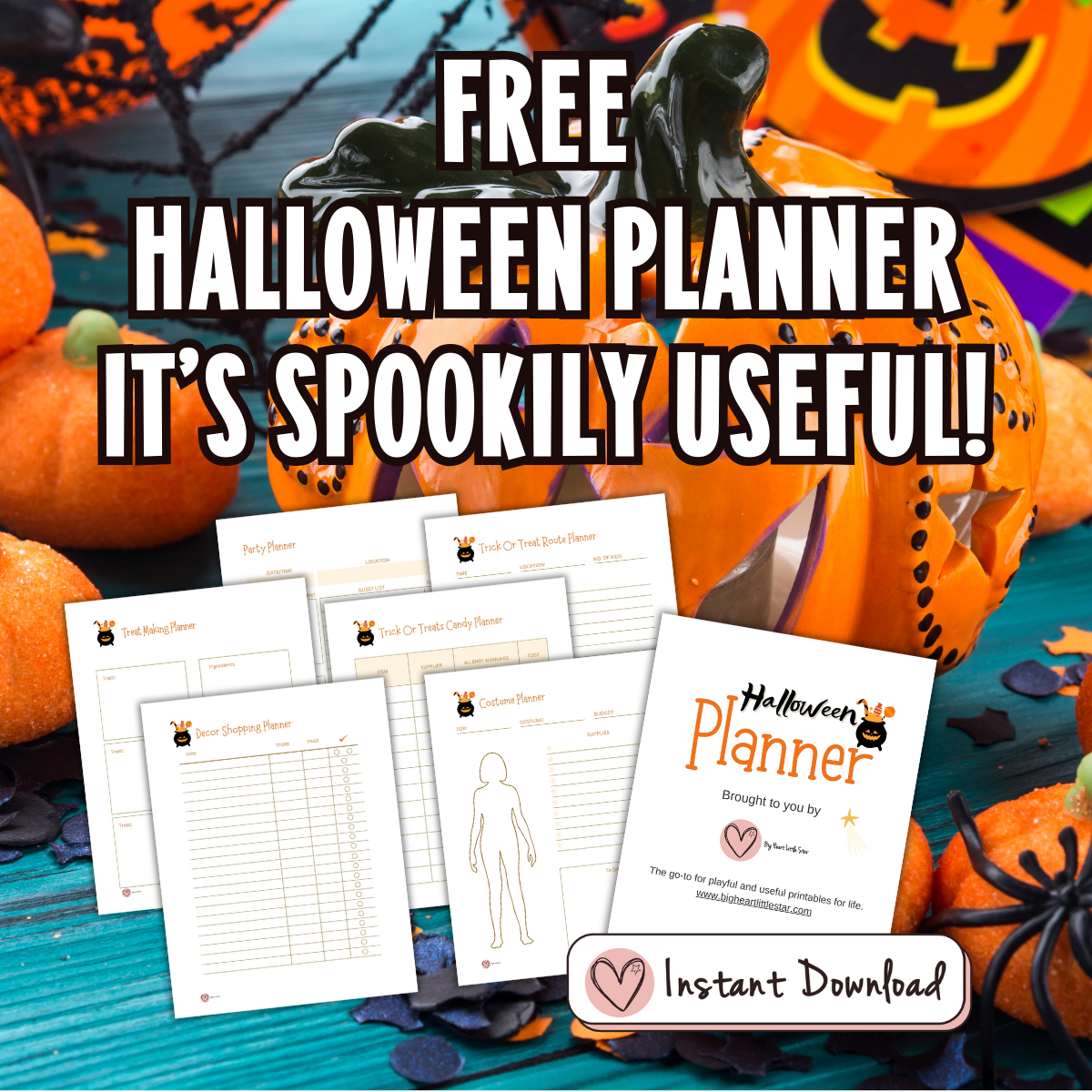 Free Halloween Planner Printable