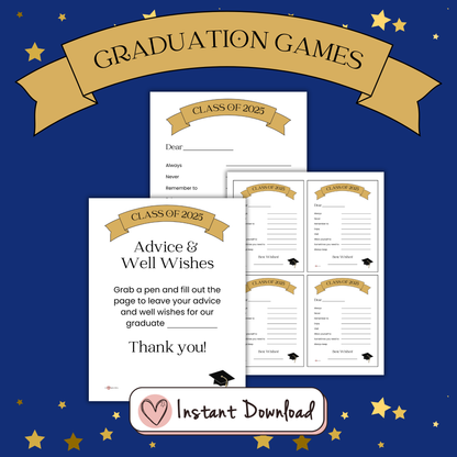 Printable Graduation Party Games