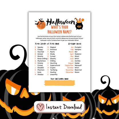 Halloween Games Bundle For Teens - 8 Spookily Fun Games - #shop_name - Halloween Games Bundle For Teens - 8 Spookily Fun Games - Big Heart Little Star -  - 