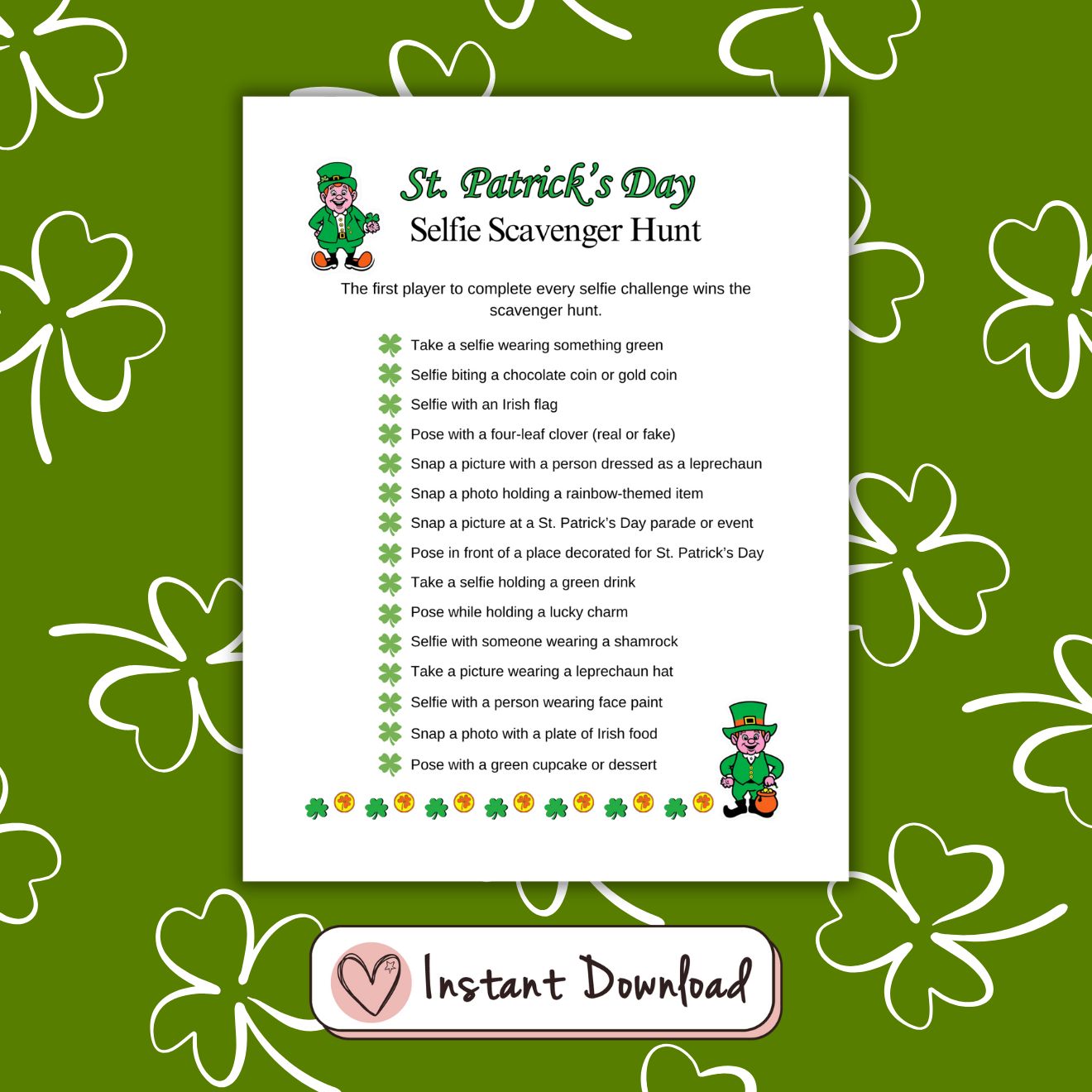 17 x St. Patrick's Day Games & Activities Bundle