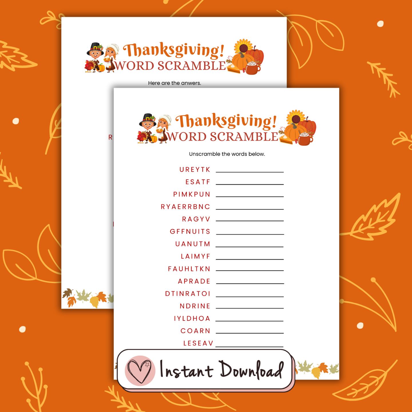 Thanksgiving Games Bundle For All The Family To Enjoy