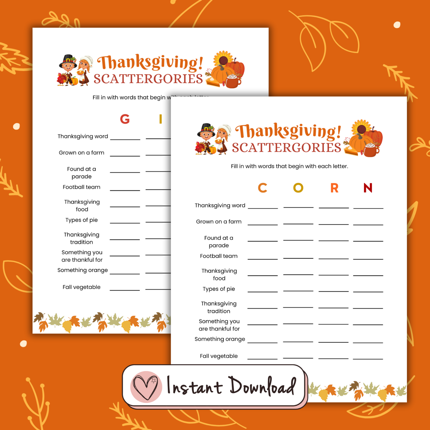 Thanksgiving Games Bundle For All The Family To Enjoy